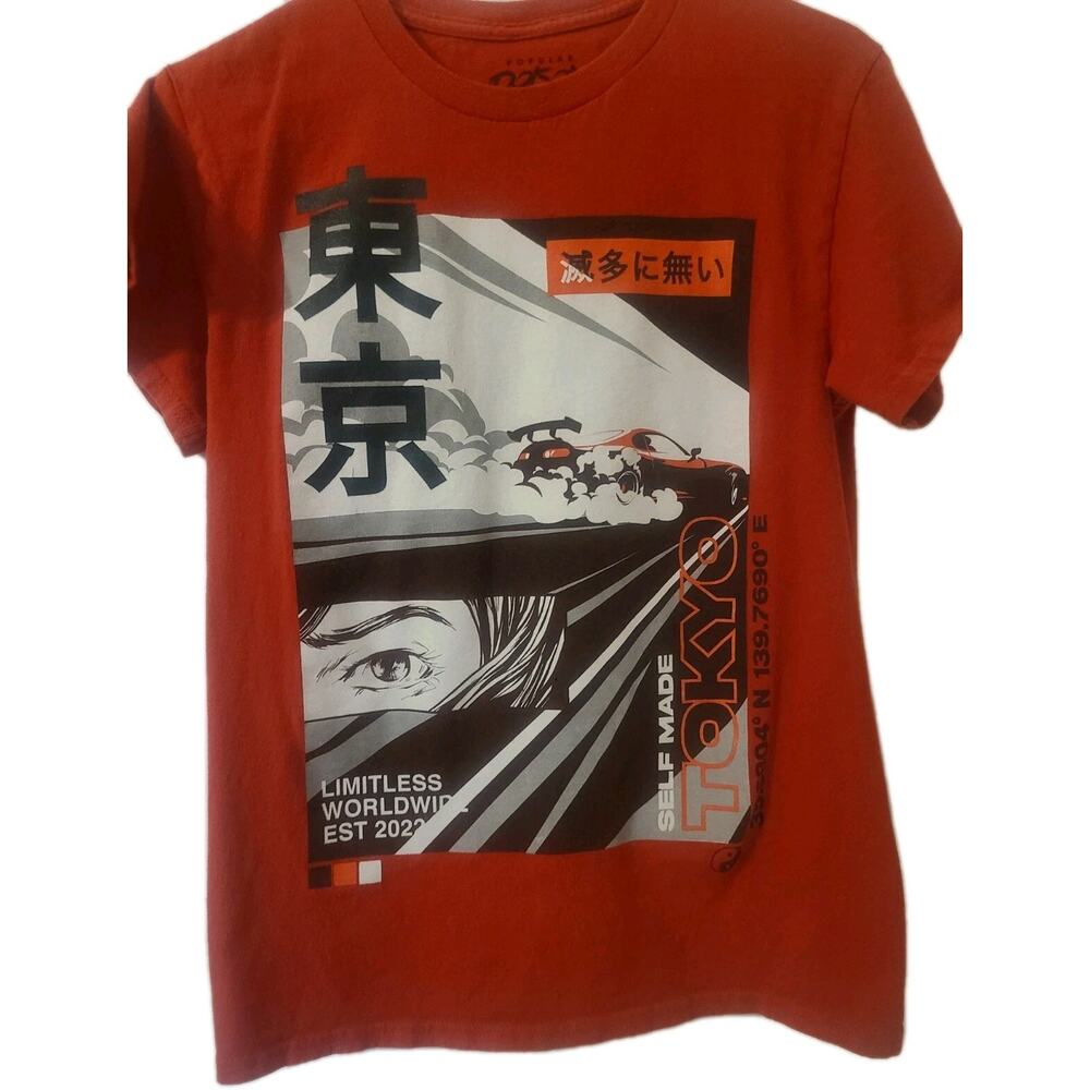 Unisex Anime Limitless Race T Shirt Racing Popular Poison Small Cotton